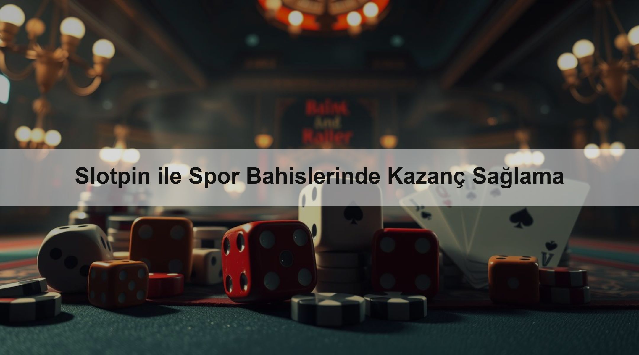 Slotpin ile Spor Bahislerinde Kazanç Sağlama