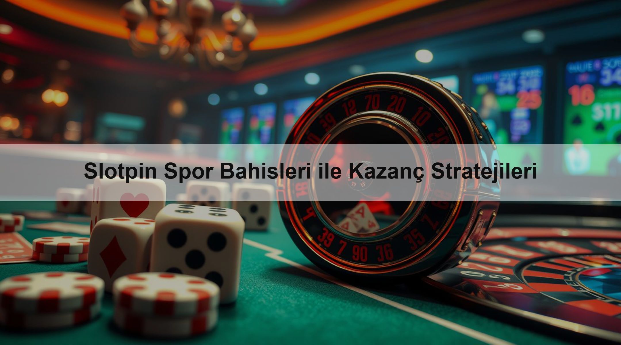 Slotpin Spor Bahisleri ile Kazanç Stratejileri 1 Slotpin Spor Bahisleri ile Kazanç Stratejileri