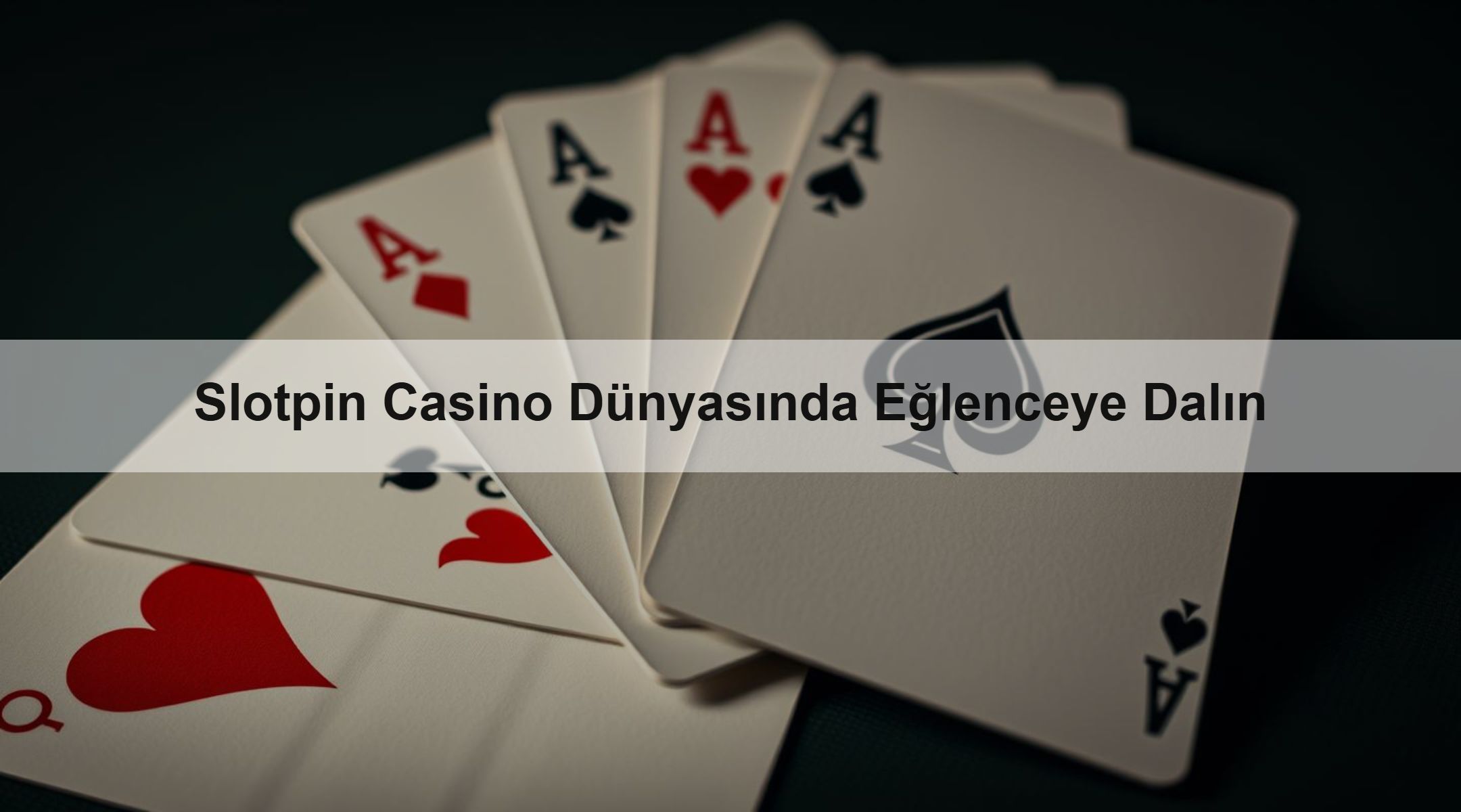 Slotpin Casino Dünyasında Eğlenceye Dalın