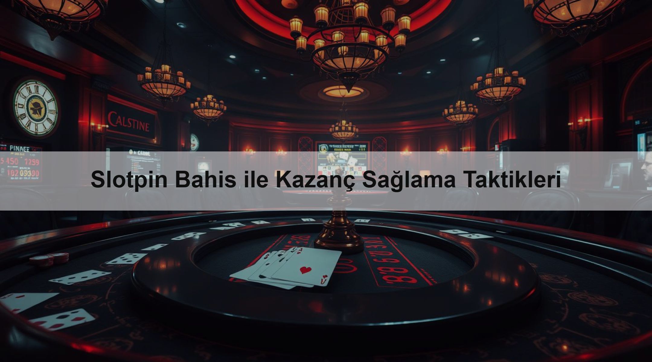 Slotpin Bahis ile Kazanç Sağlama Taktikleri