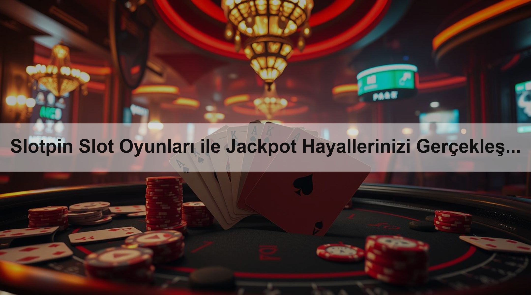Slotpin Slot Oyunları ile Jackpot Hayallerinizi Gerçekleştirin