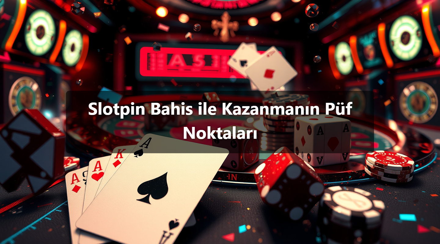 Slotpin Bahis ile Kazanmanın Püf Noktaları