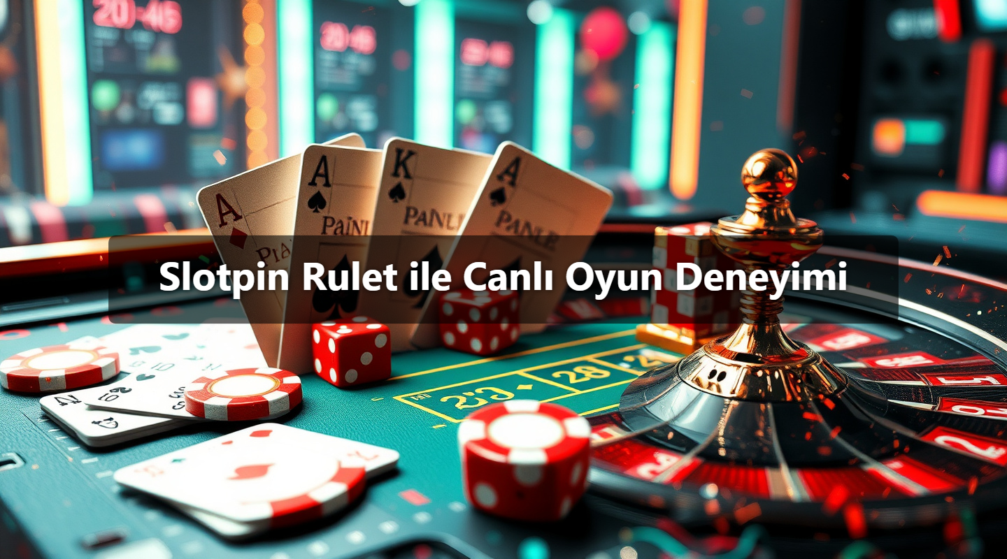 Slotpin Rulet ile Canlı Oyun Deneyimi