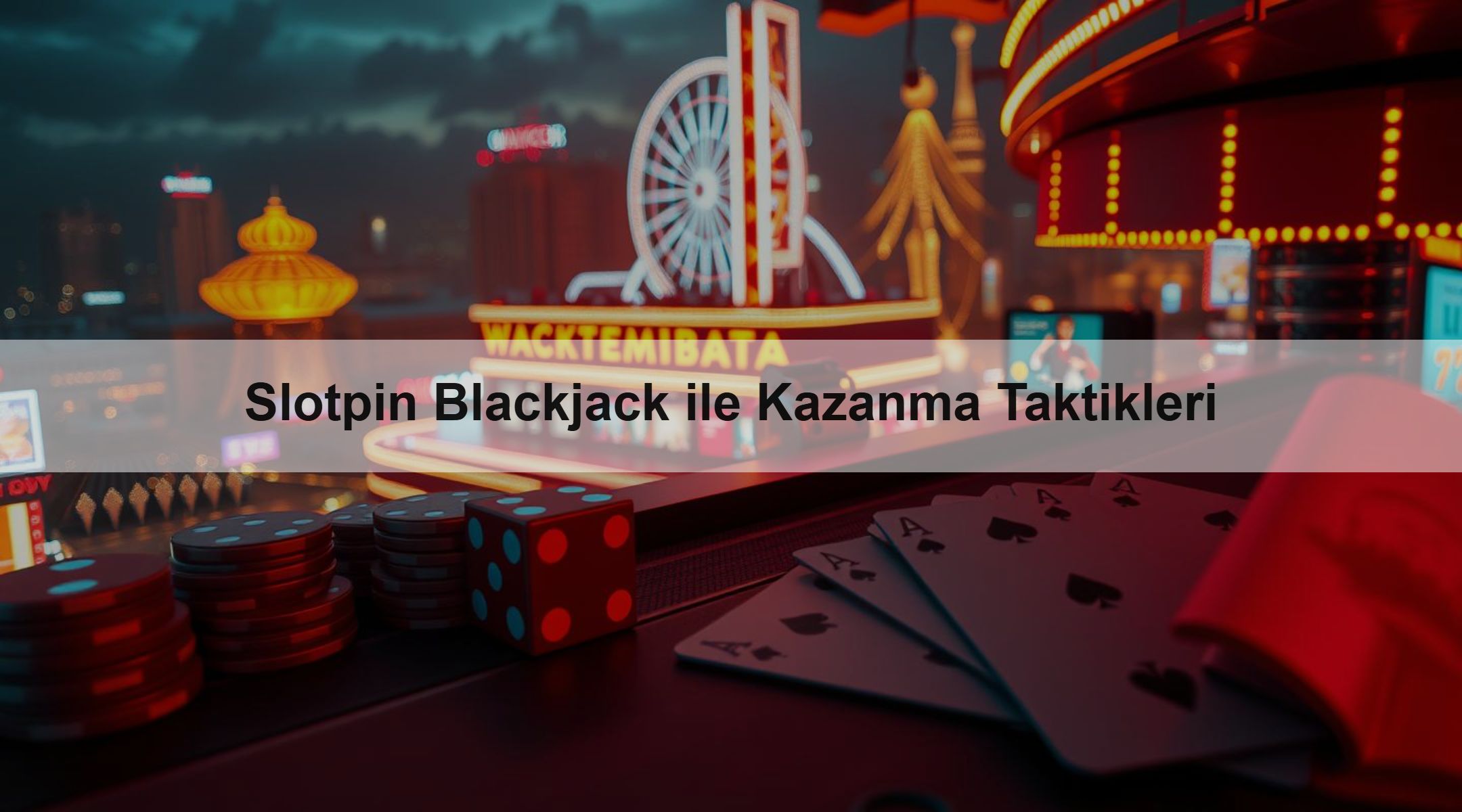 Slotpin Blackjack ile Kazanma Taktikleri